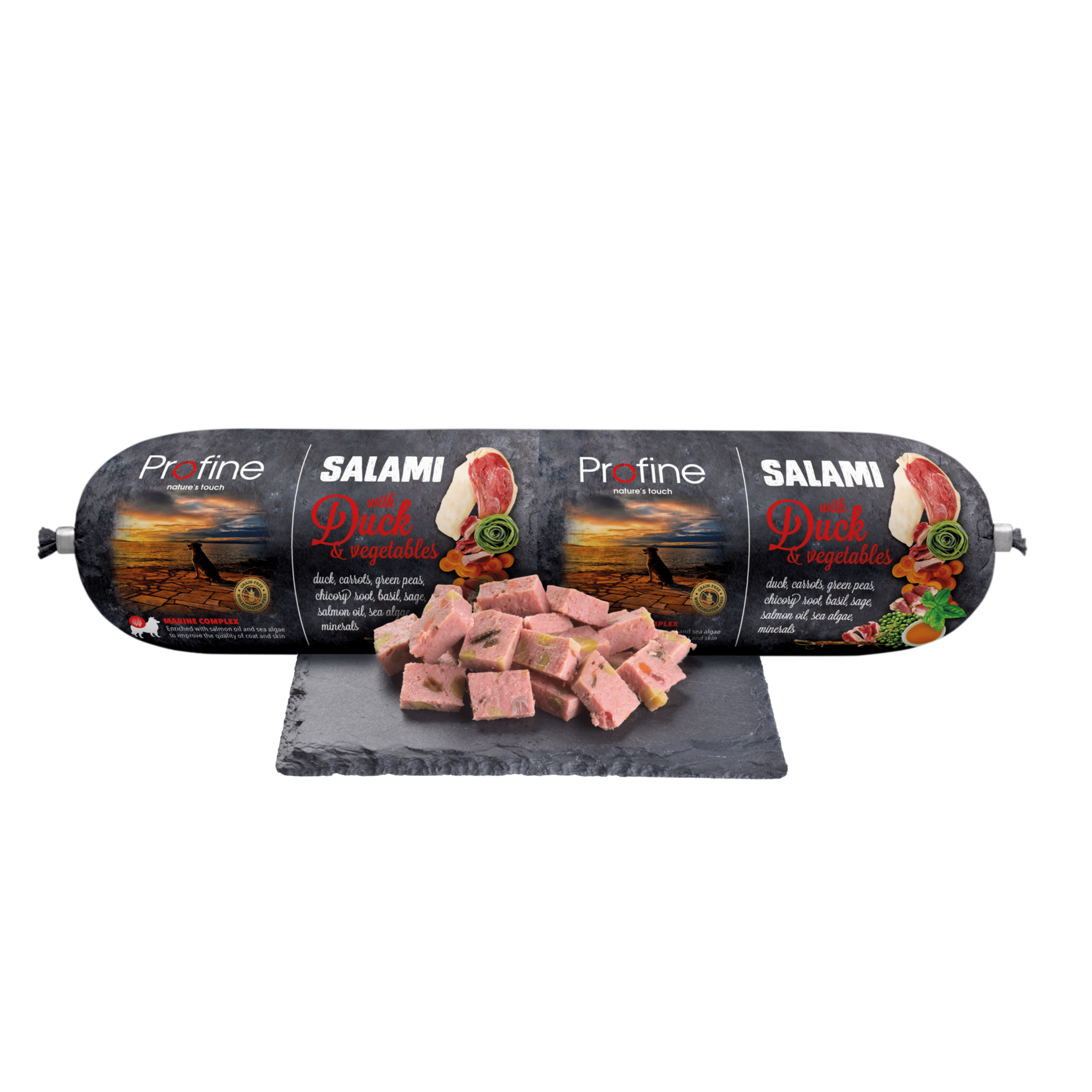 Profine SALAMI eend & Groenten 800gr