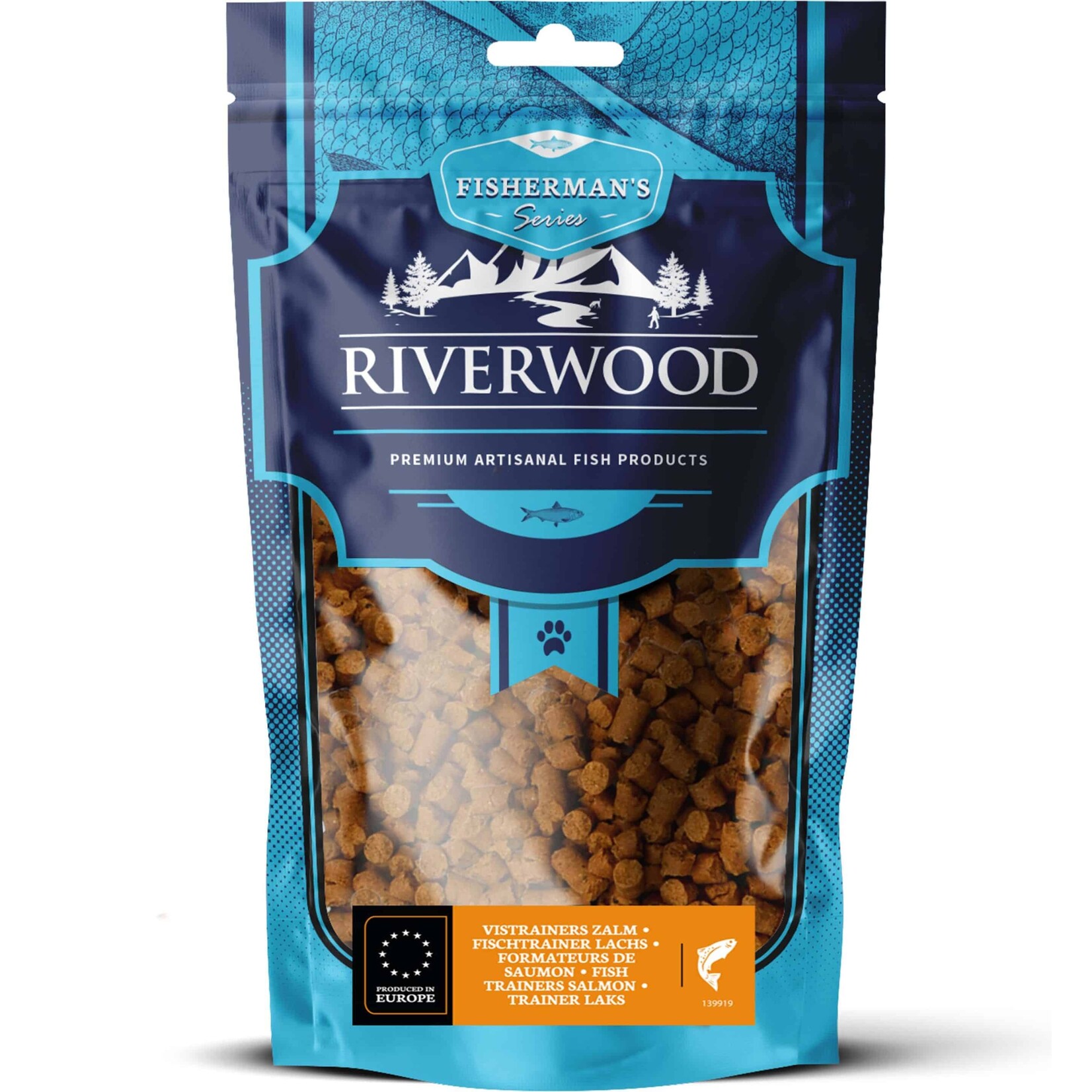 Riverwood Riverwood vistrainers zalm 125gr