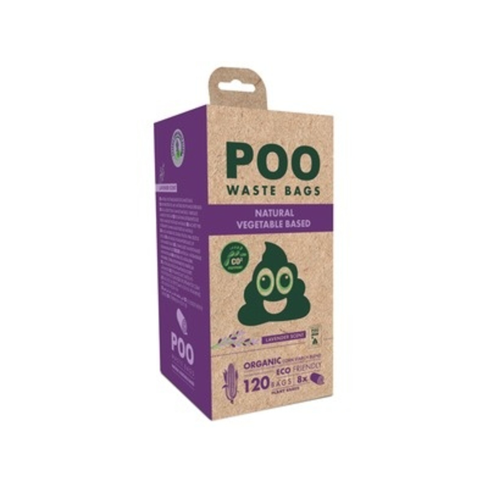 POO POO dog waste bag Rose
