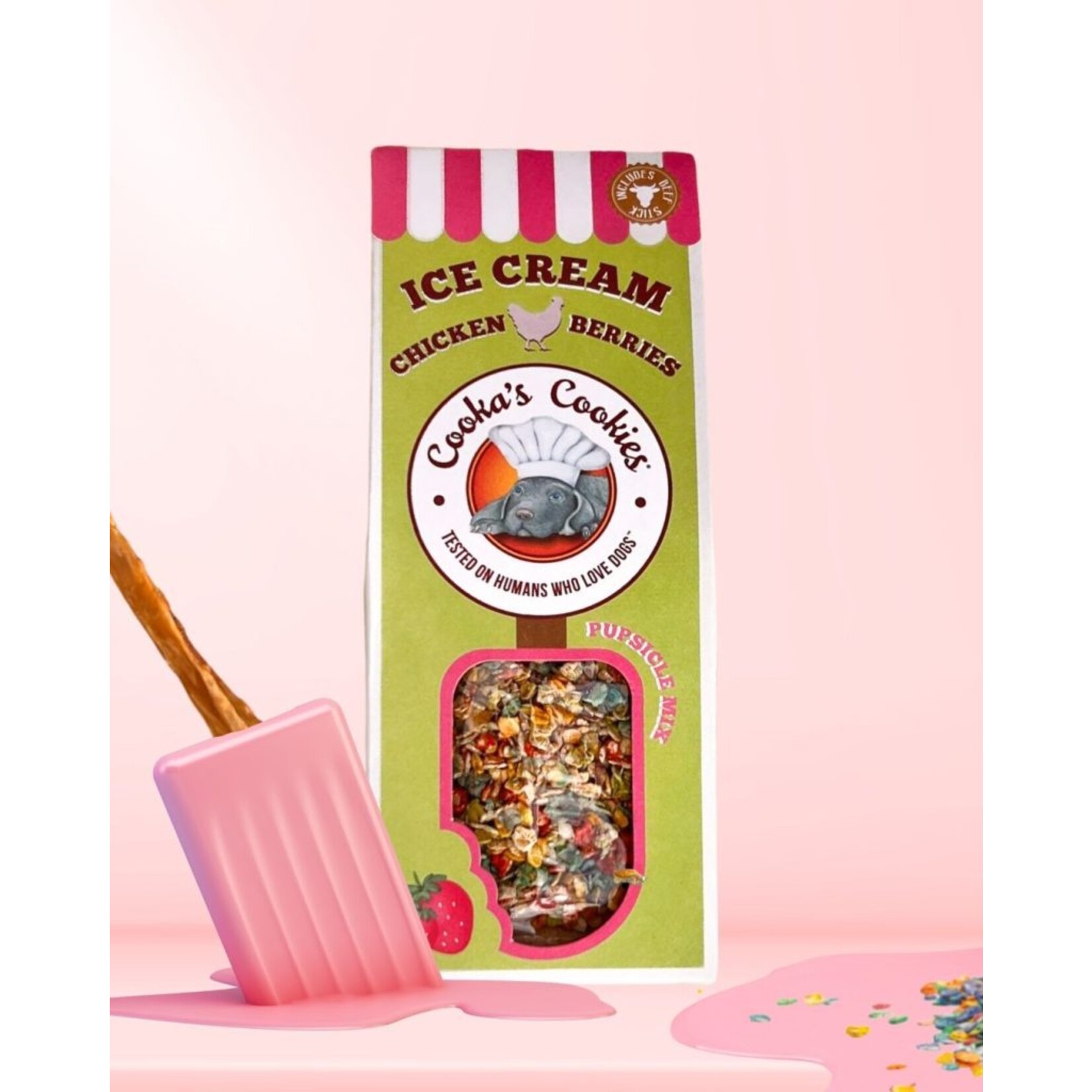 cooka's cookies Cooka's ice cream mix