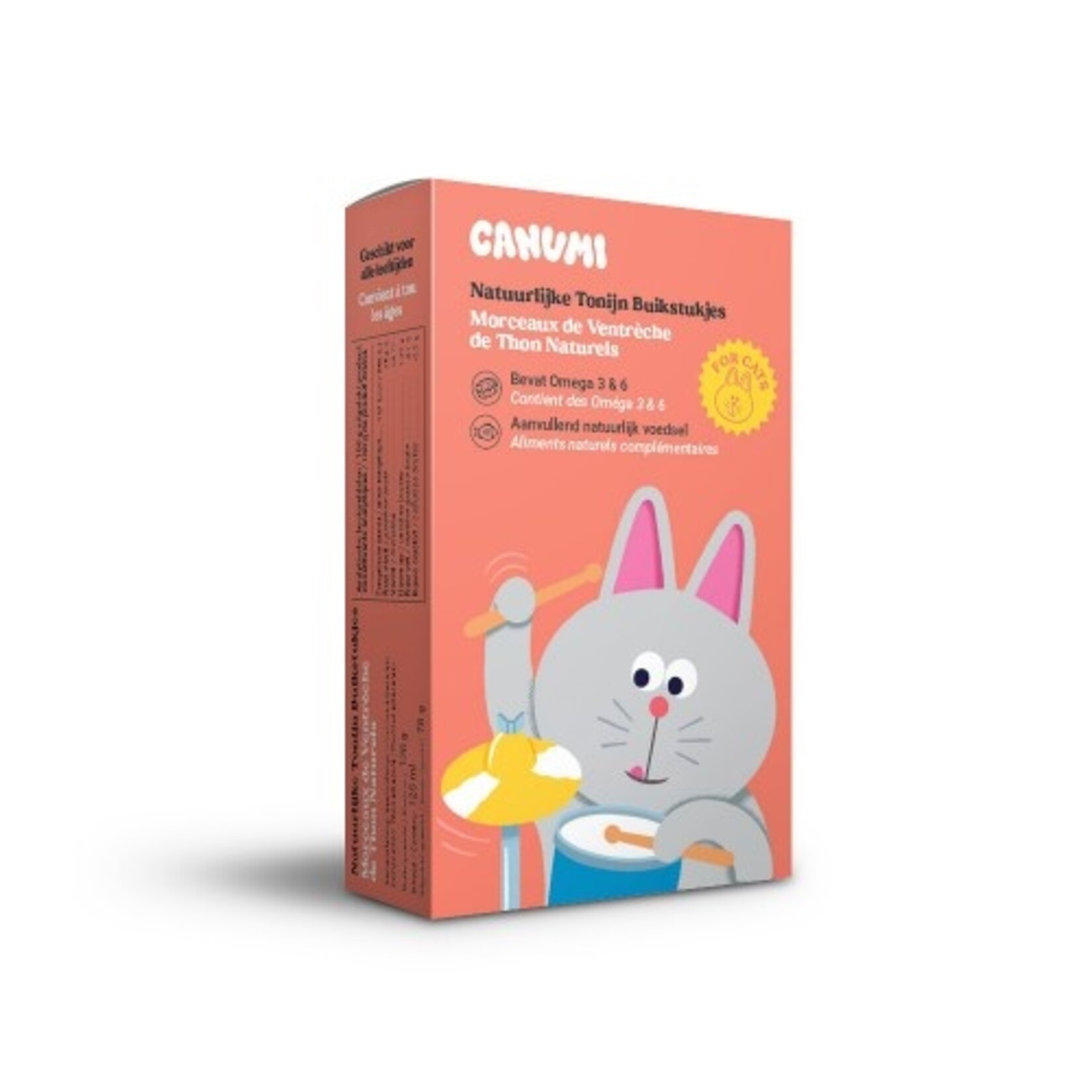 Canumi Canumi kat tonijn buikstukjes 120gr
