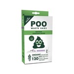 POO POO dog waste bag composteerbaar 120st