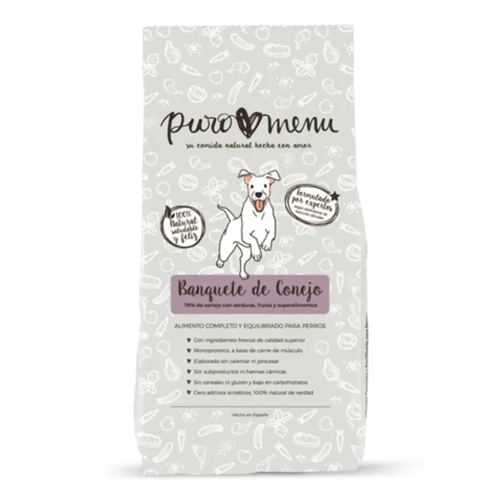 Puromenu Puromenu konijn 800gr (KVV)