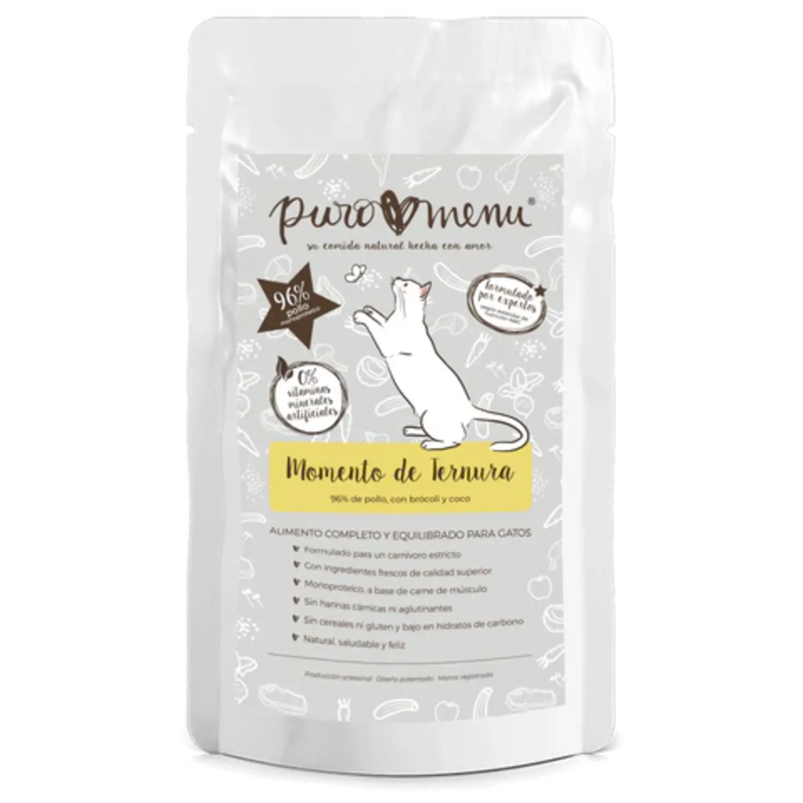 Puromenu Puromenu cat kip 100gr (BIO)