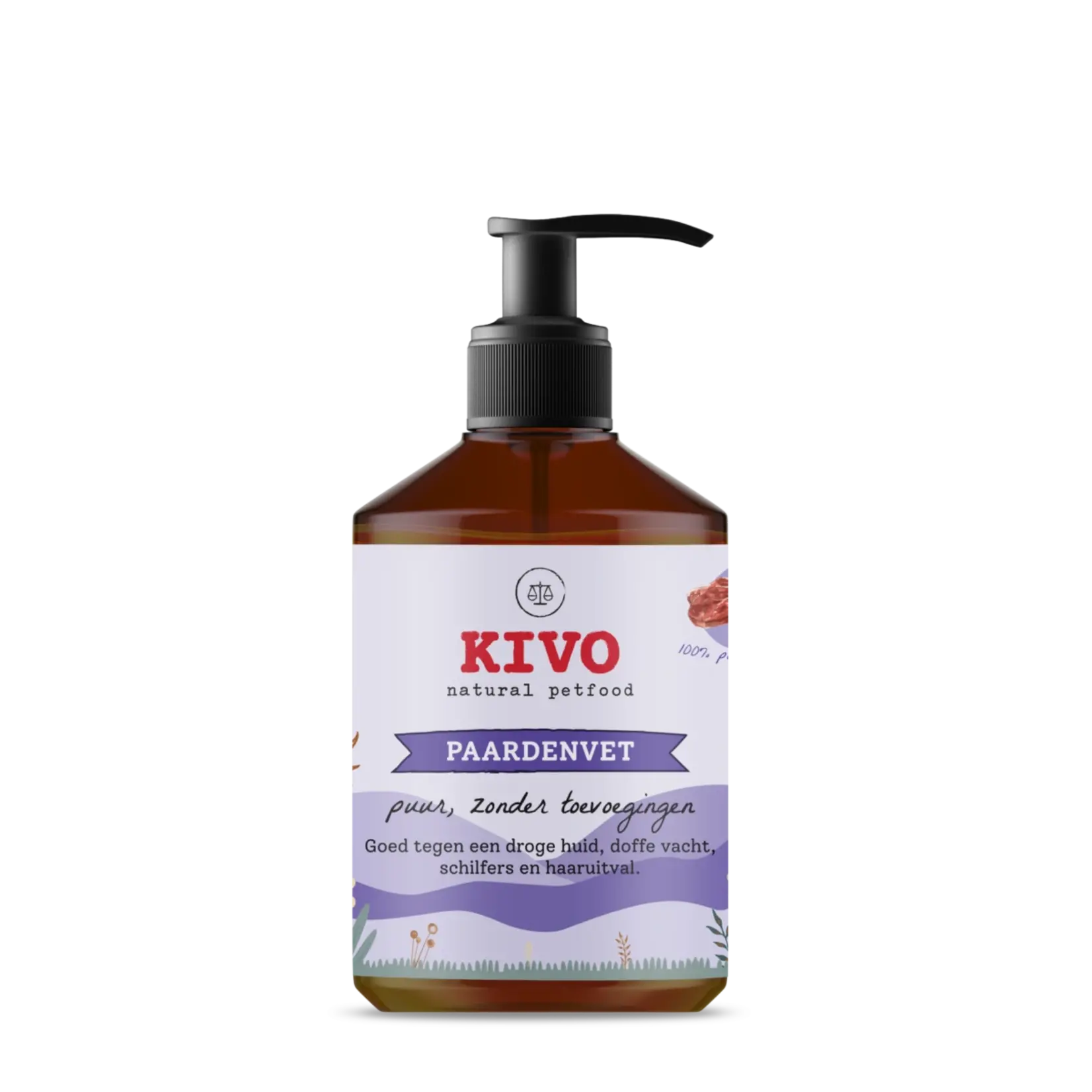 Kivo Petfood Kivo paardenvet 500ml