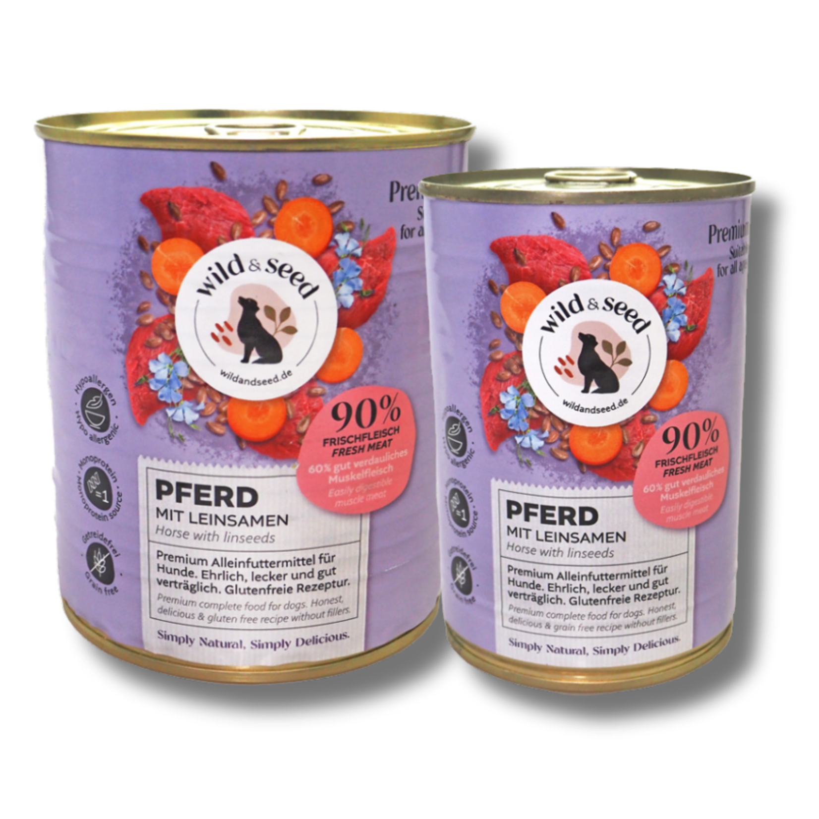 Wild & Seed Wild & seed wet food horse 800gr