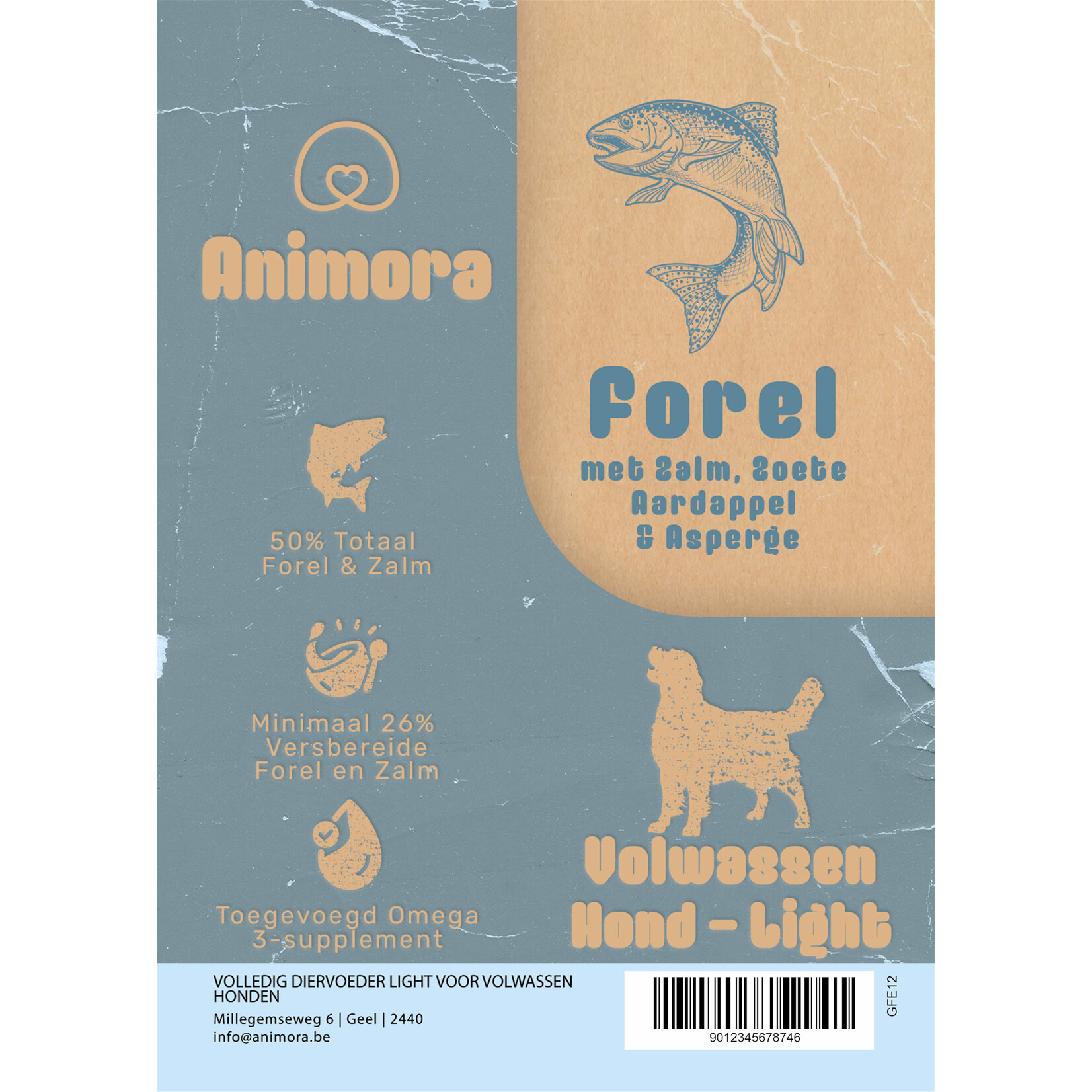 Animora Animora forel & asperge - light