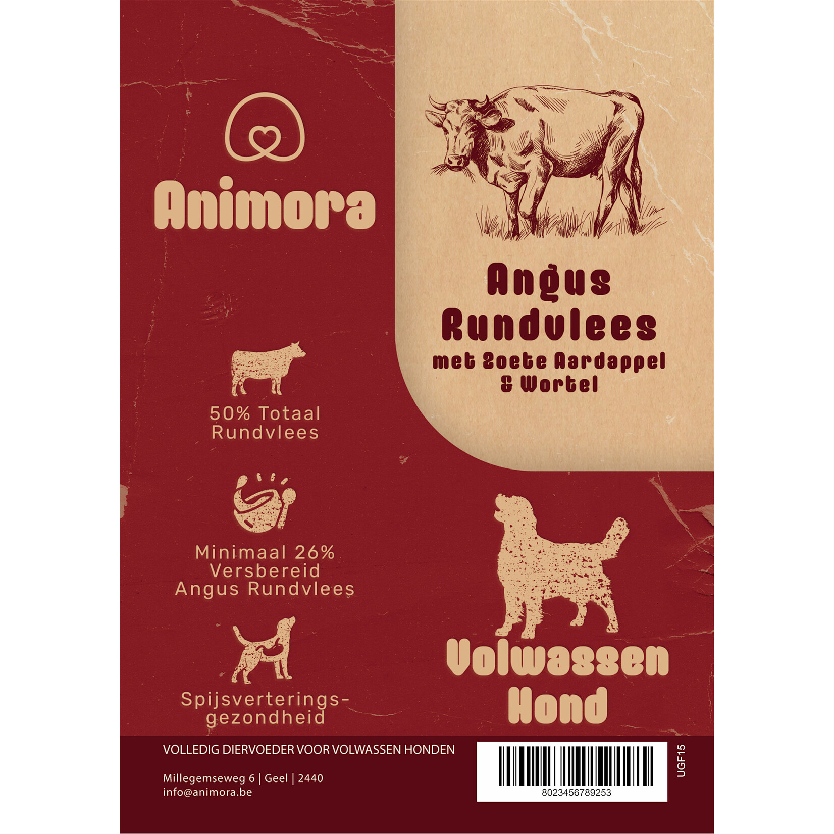 Animora Animora angus rundvlees & wortel