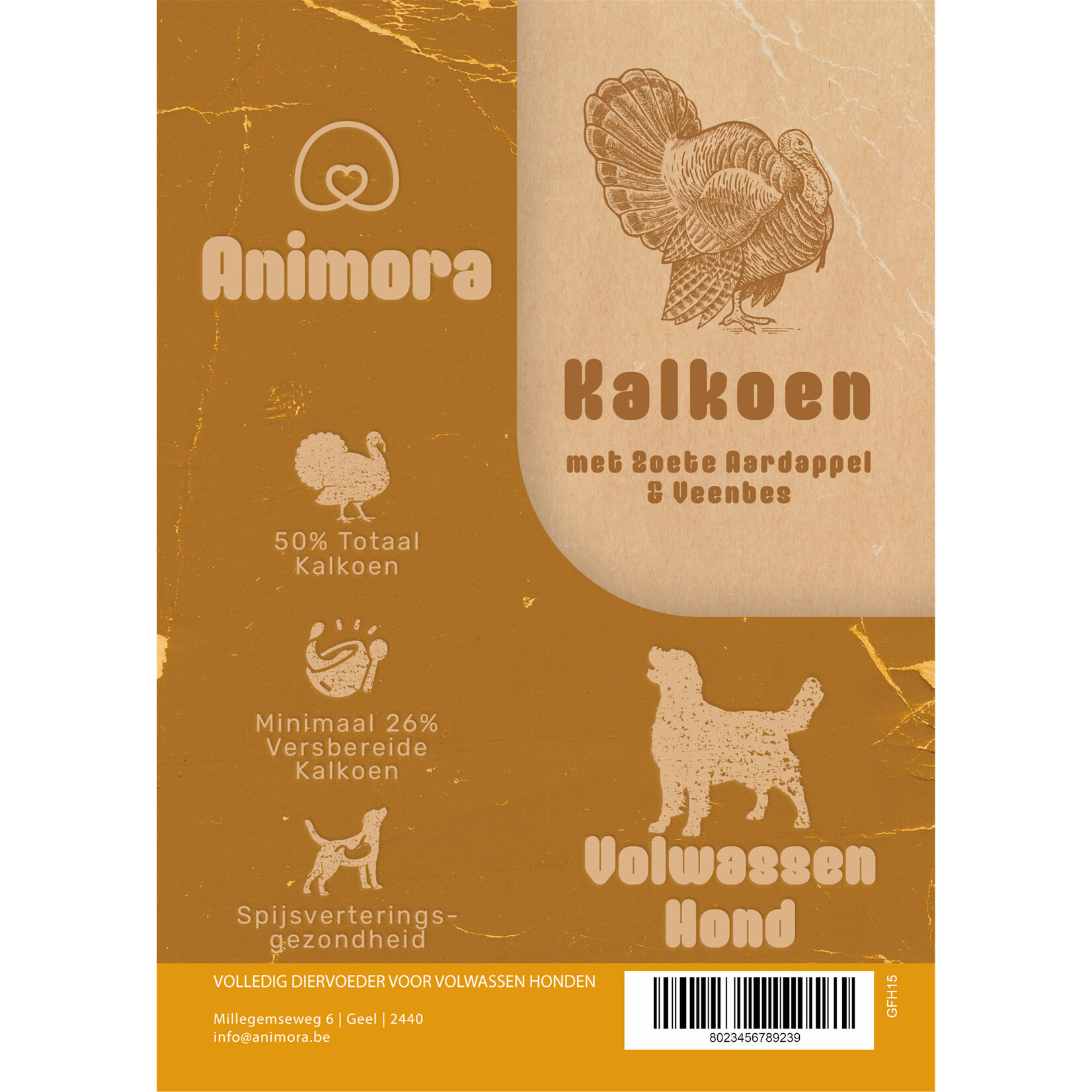 Animora Animora kalkoen & veenbes
