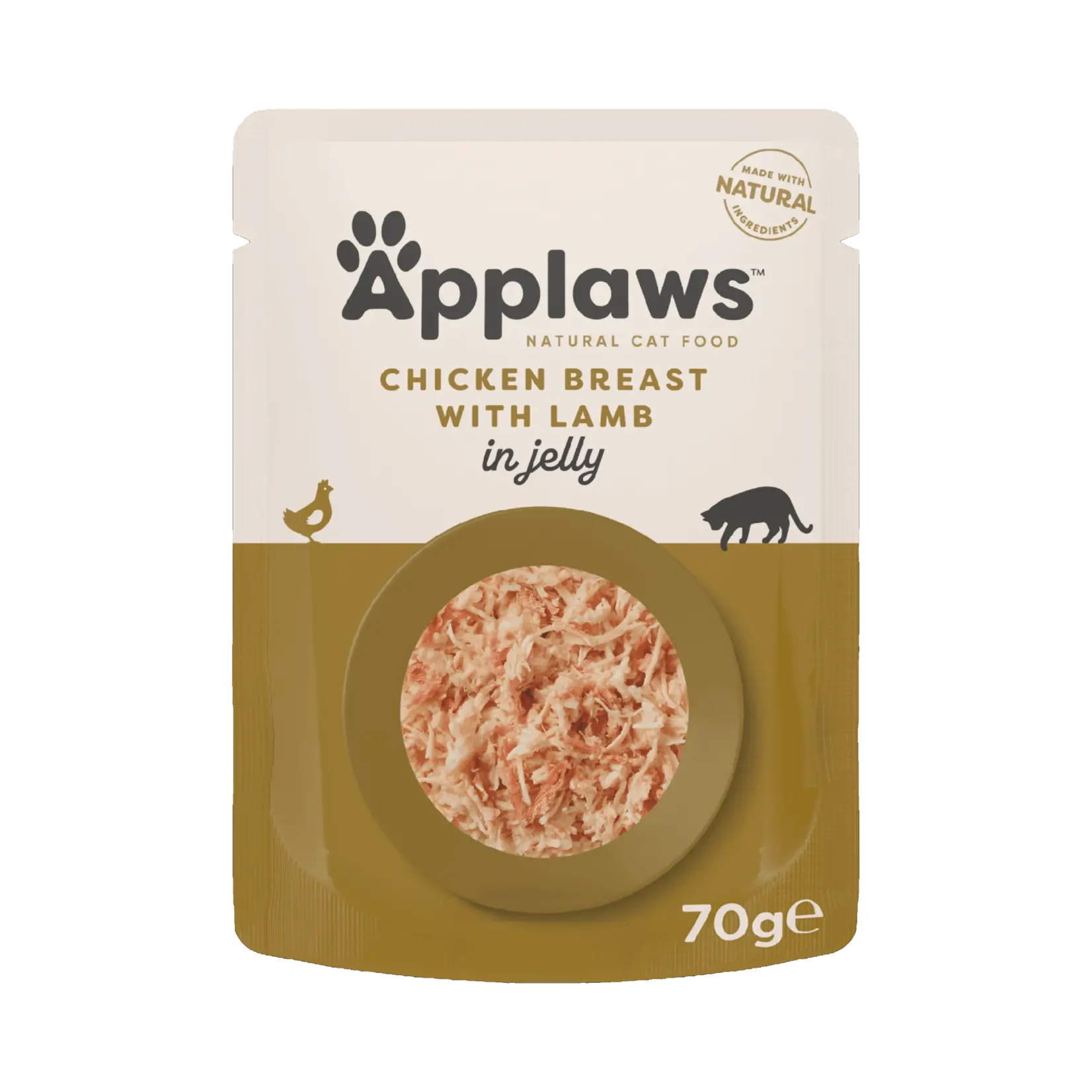 Applaws Applaws cat quick serve jelly chicken & lamb 70 gr.