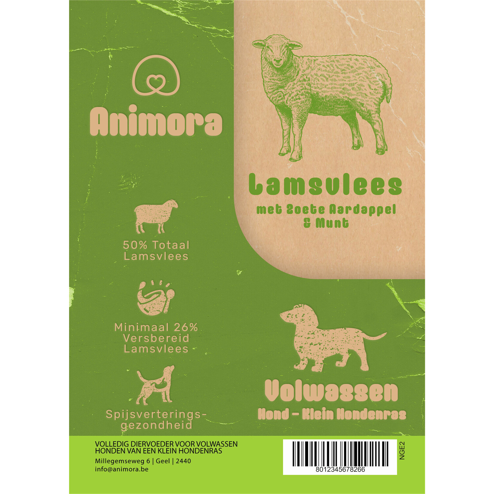 Animora Animora small breed lam & munt