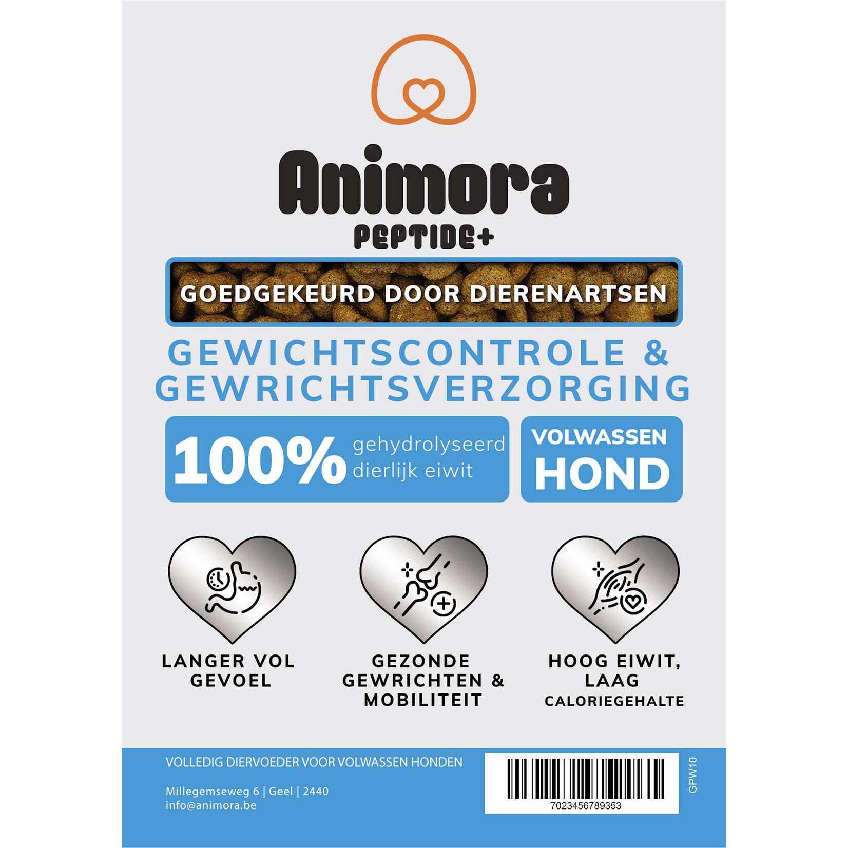 Animora Animora peptide+ gewichts- en gewrichtscontrole