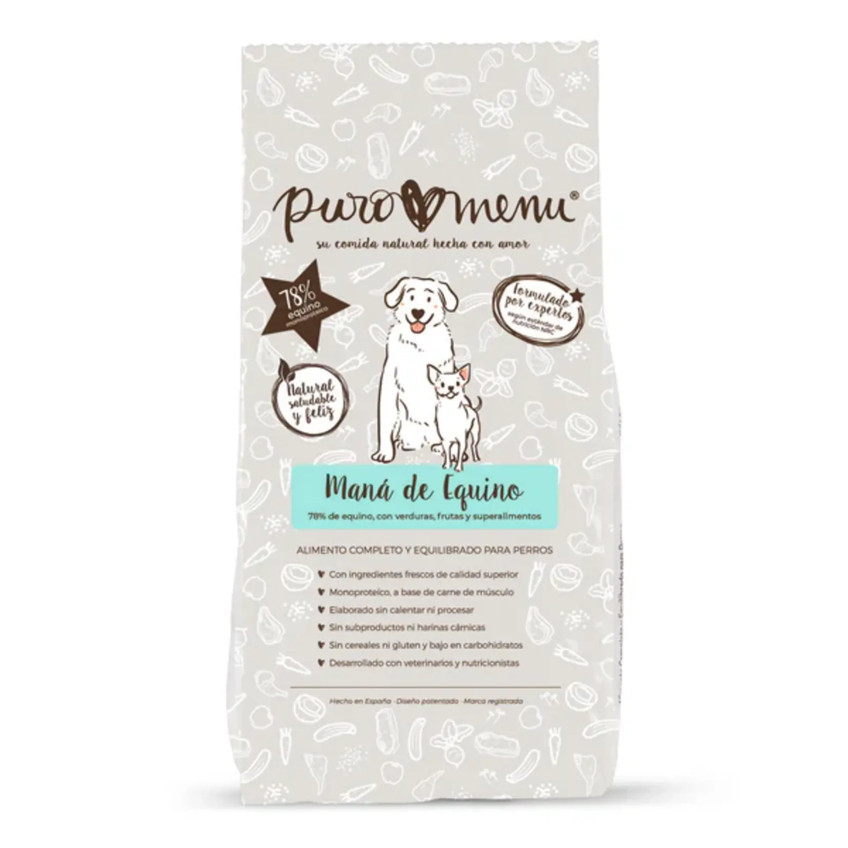 Puromenu Puromenu paard 800gr (KVV)