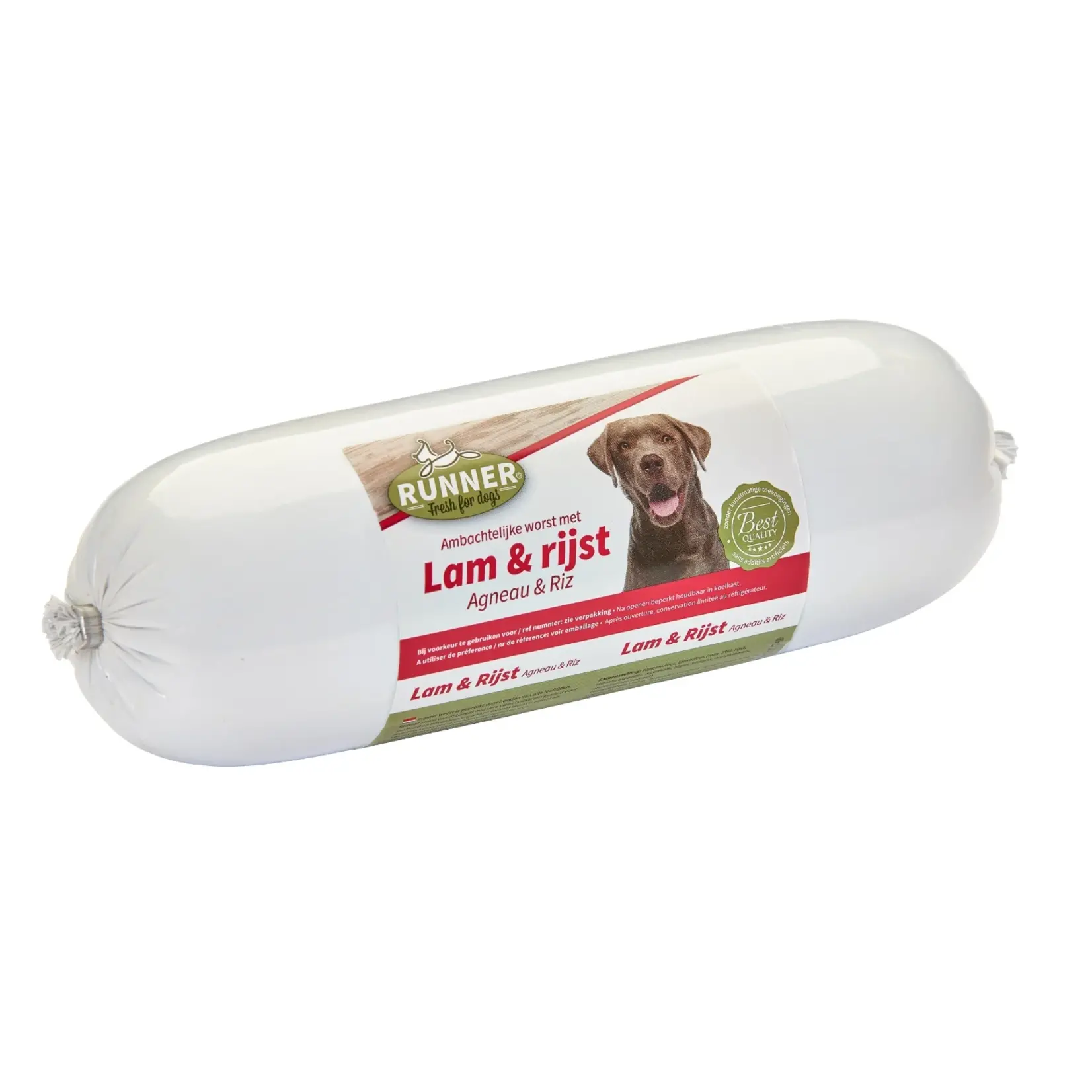 Runner Runner ambachtelijke worst lam & rijst 800gr