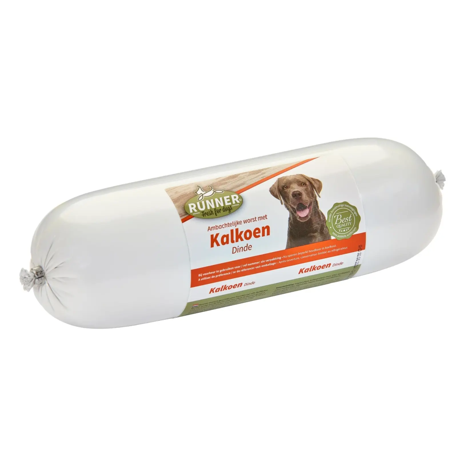 Runner Runner ambachtelijke worst kalkoen & rijst 800gr