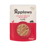 Applaws Applaws cat quick serve jelly chicken & beef 70 gr.