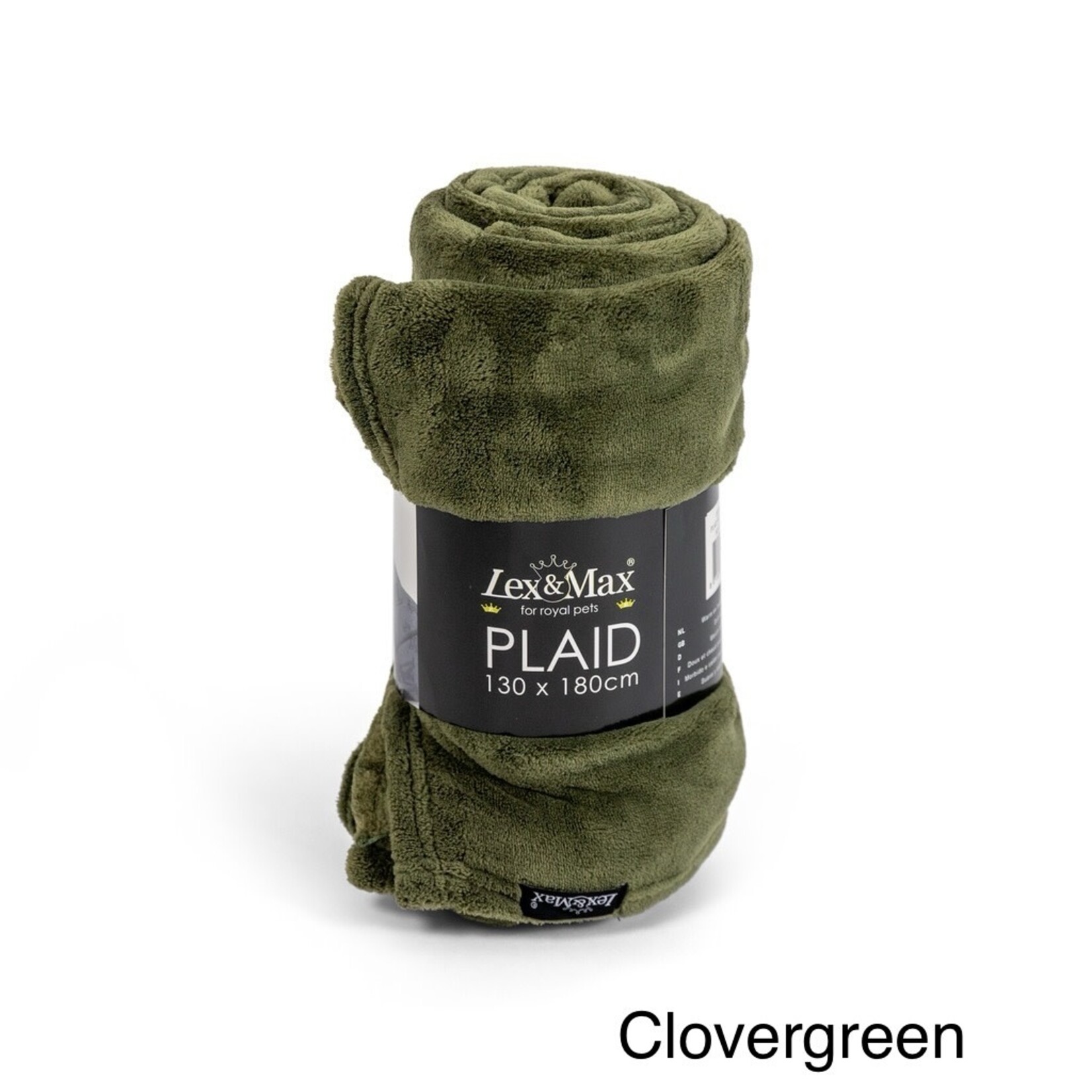 Lex&max Lex & Max plaid fleece 130x180