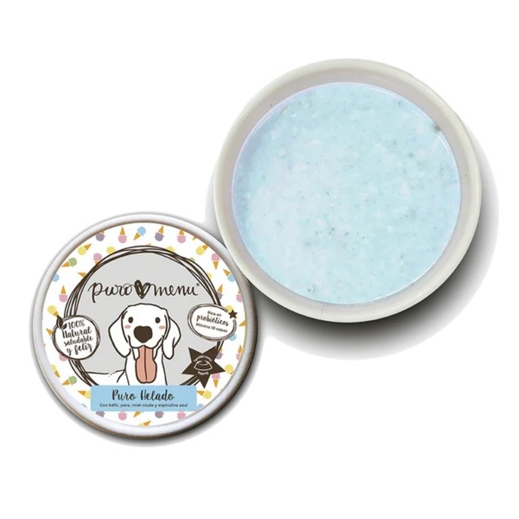 Puromenu Puromenu icecream pear & blue 130gr