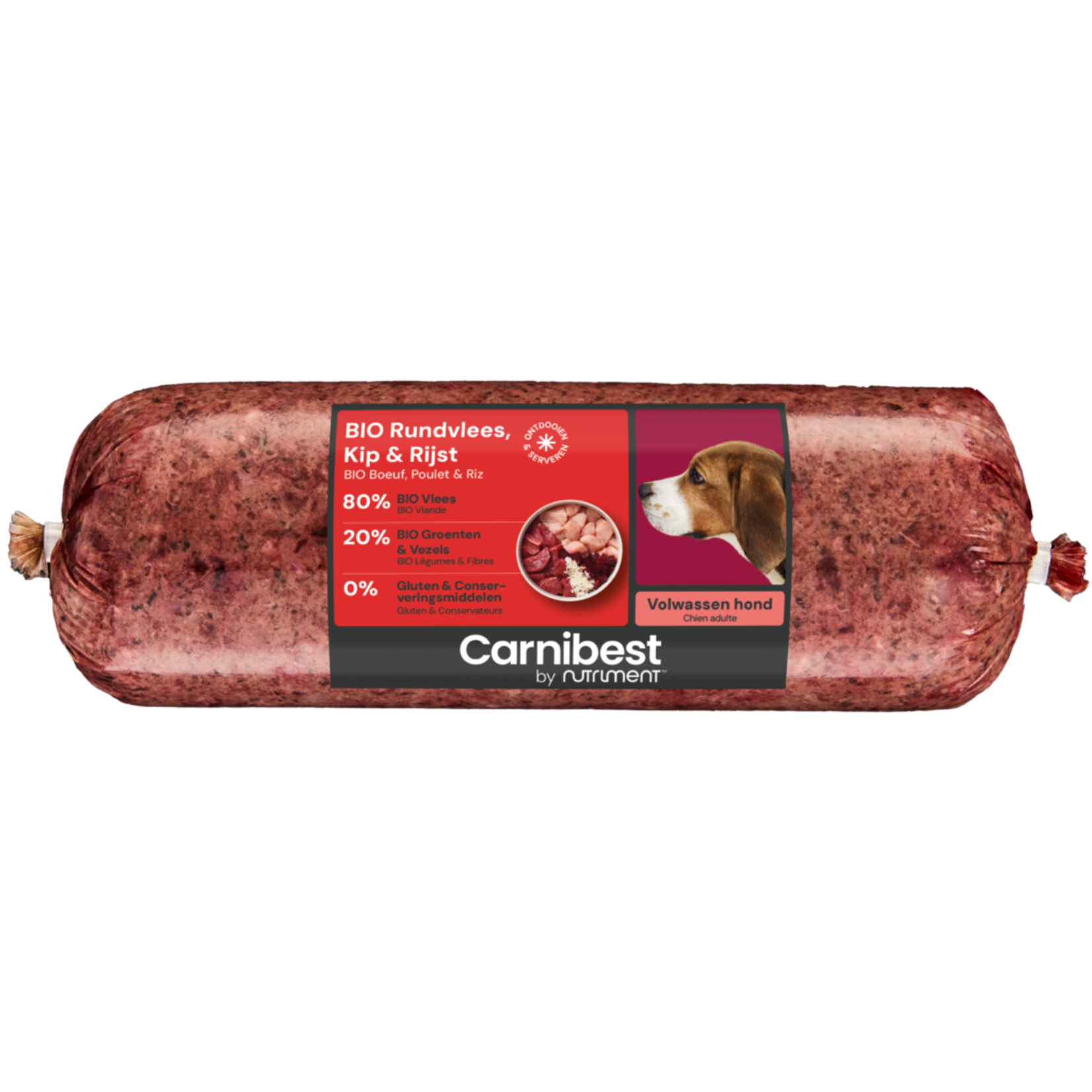 Carnibest Carnibest natuurvoer BIO 500gr