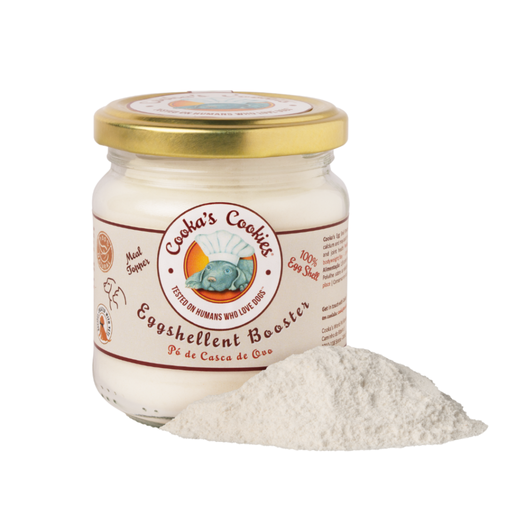 cooka's cookies Cooka's eggshellent calcium booster