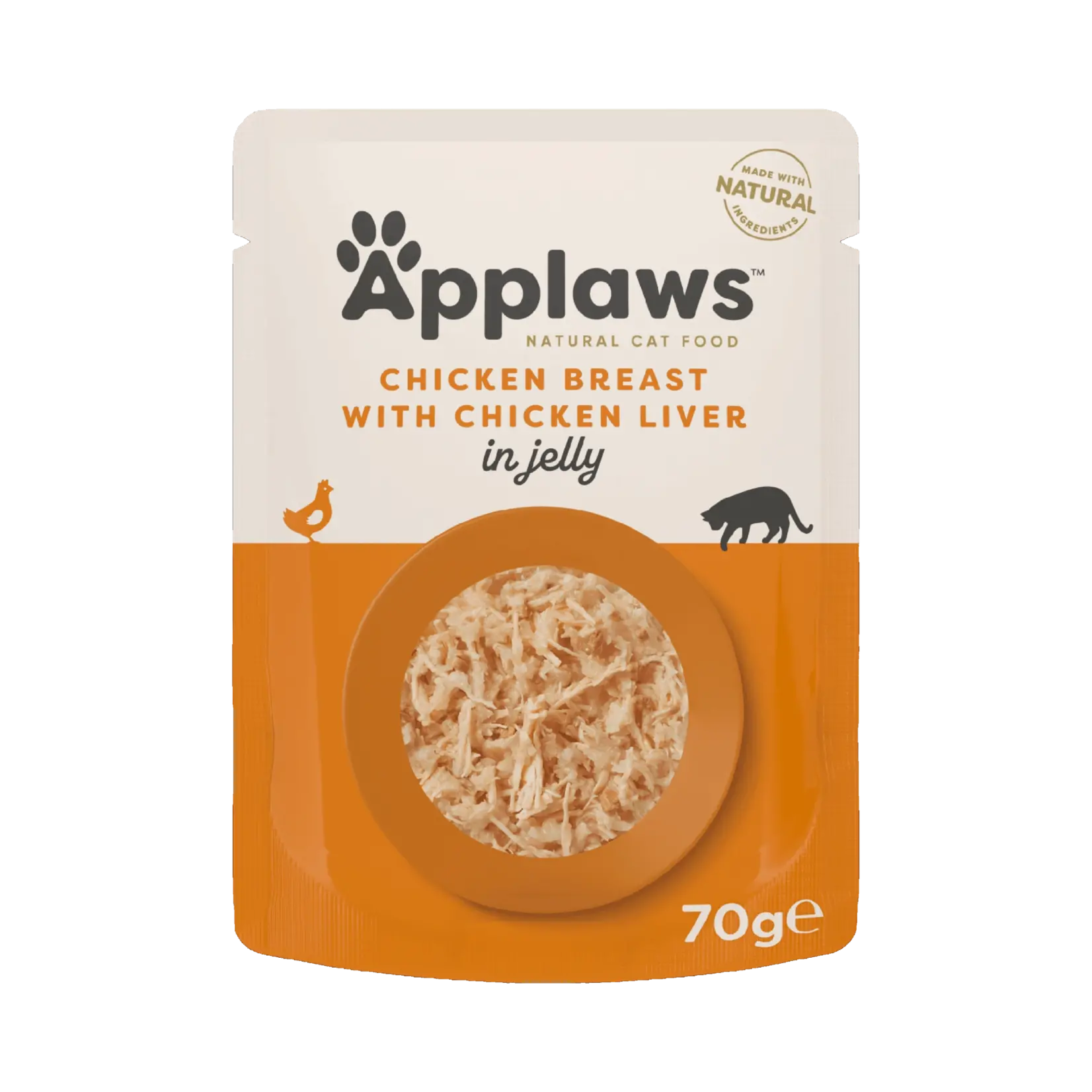 Applaws Applaws cat quick serve jelly chicken & liver 70 gr.