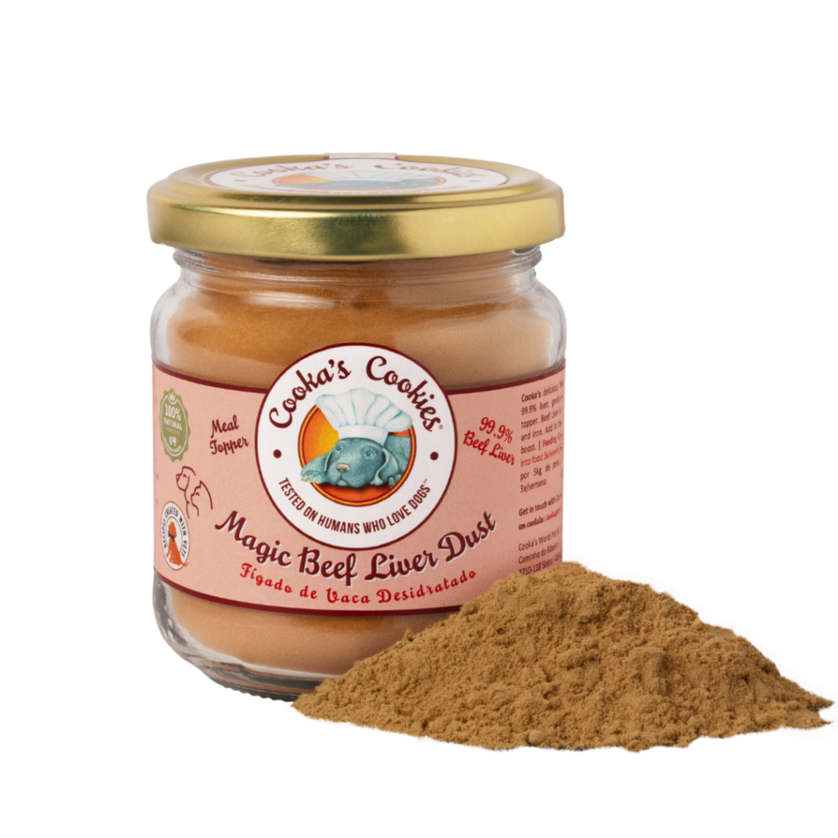 cooka's cookies Cooka's magic beef liver 90gr