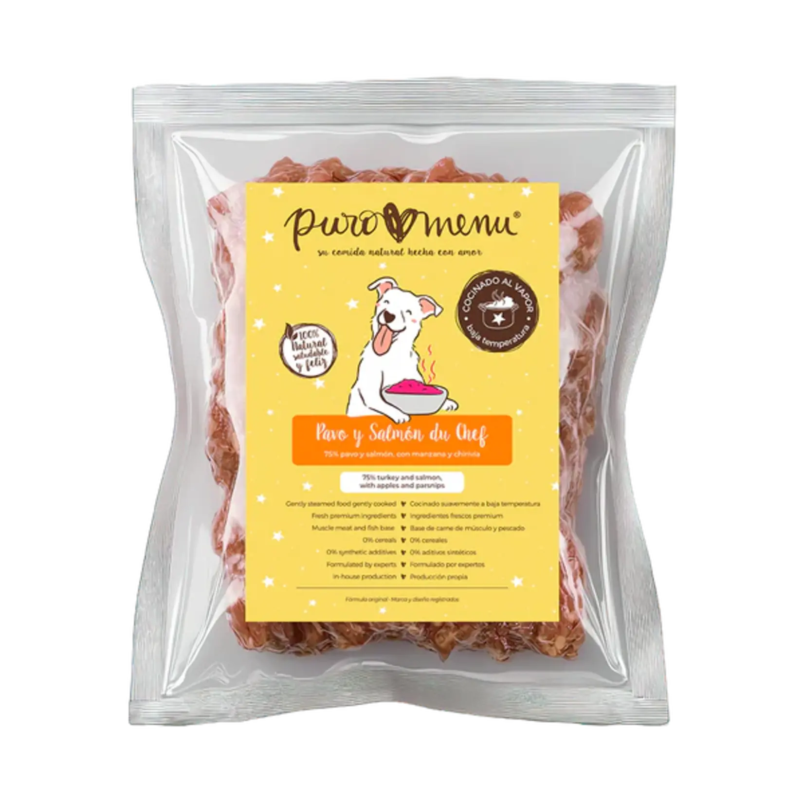 Puromenu Puromenu turkey & salmon 400gr