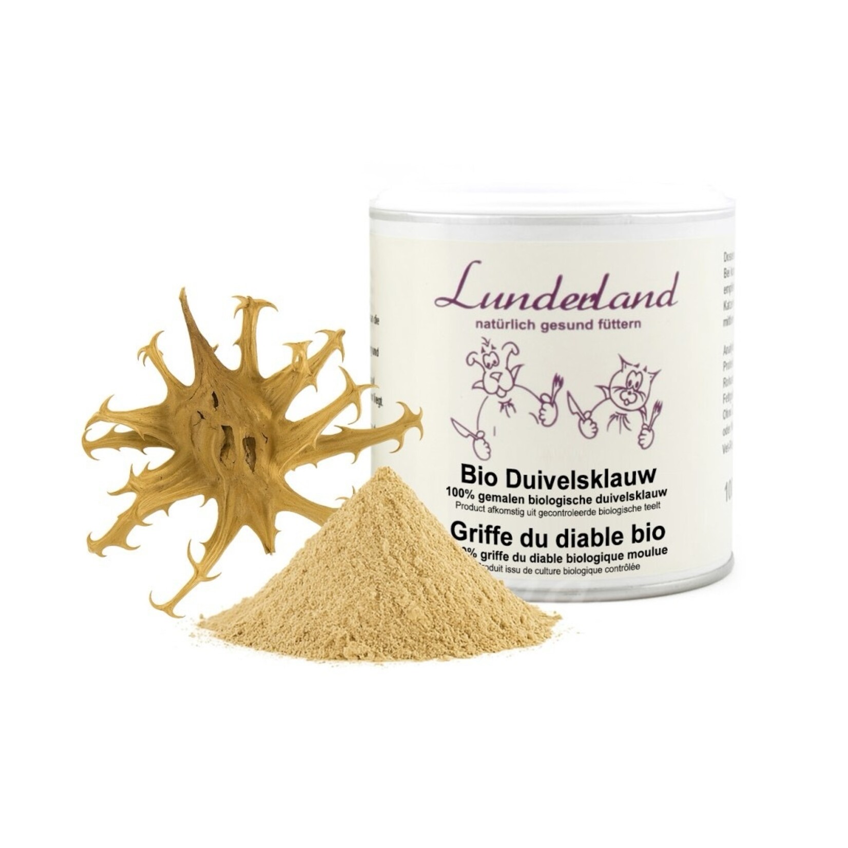 Lunderland Bio duivelsklauw 100gr