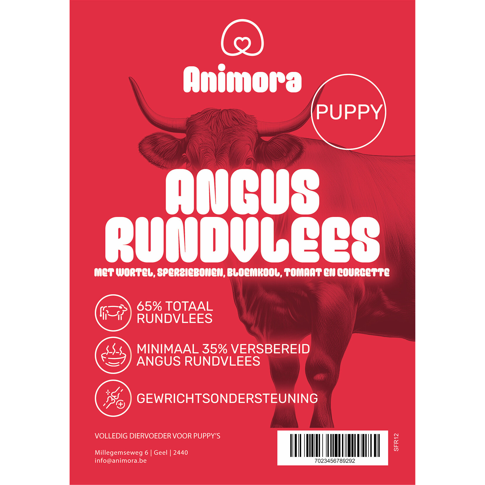 Animora Animora superfood 65 Angus puppy