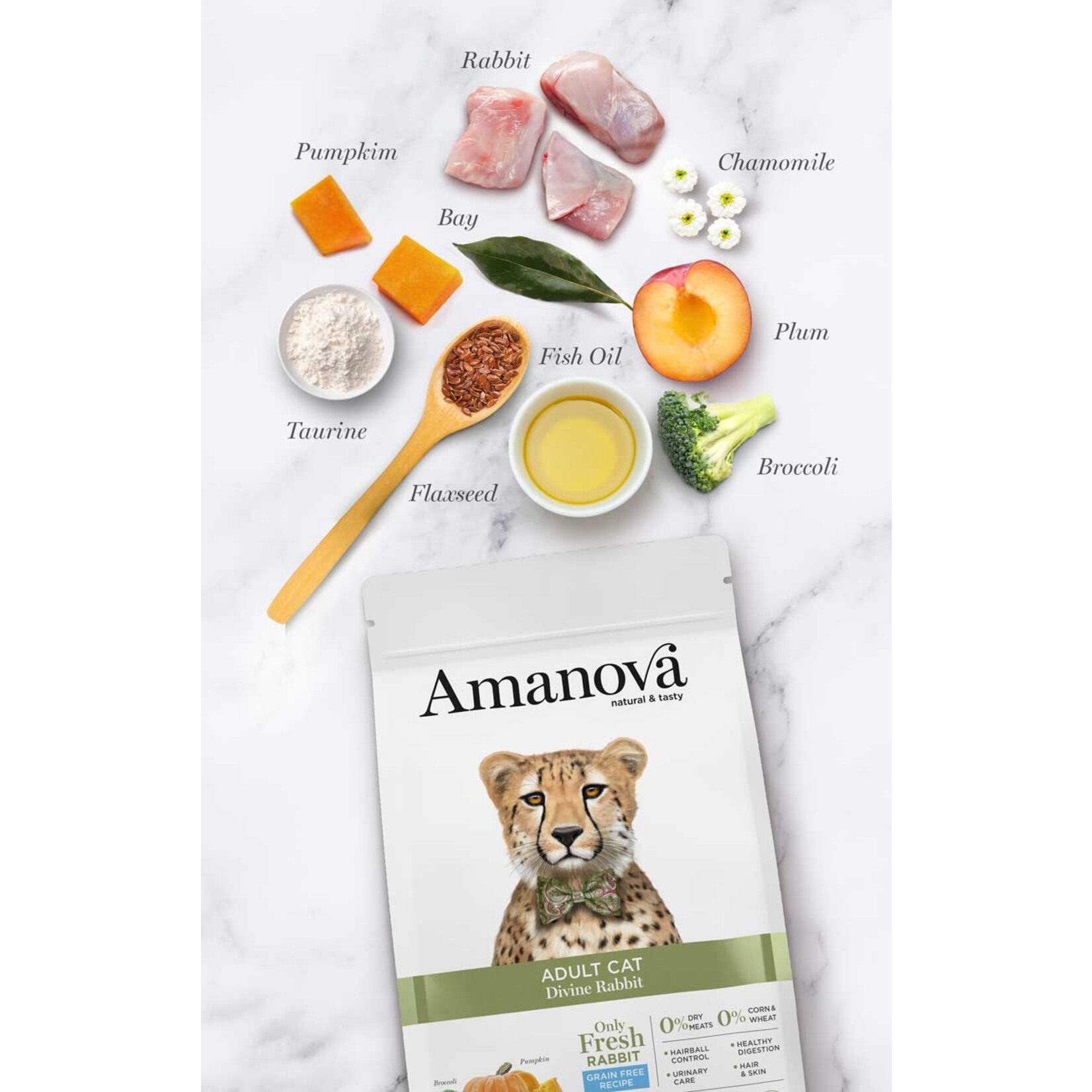 Amanova Amanova adult cat divine rabbit 1,5kg