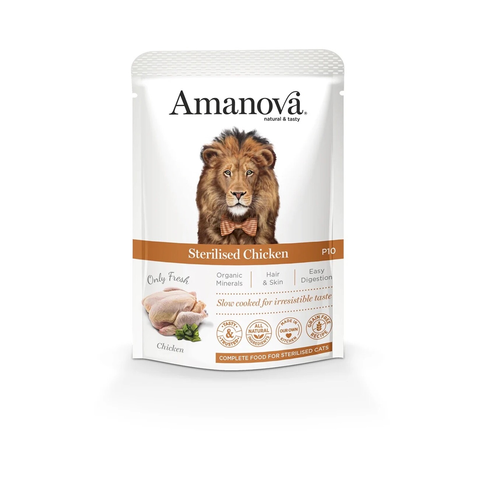 Amanova Amanova cat sterilized chicken 85gr