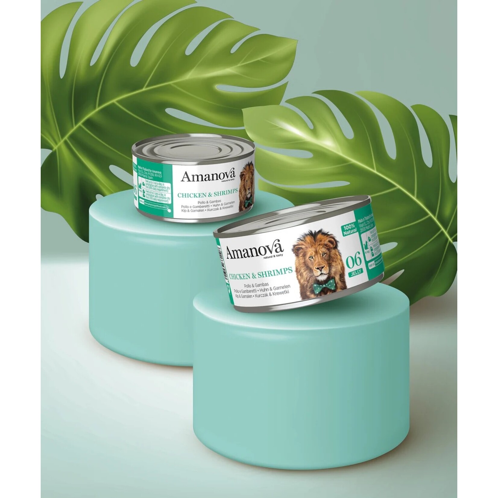 Amanova Amanova cat  chicken & shrimp 70gr