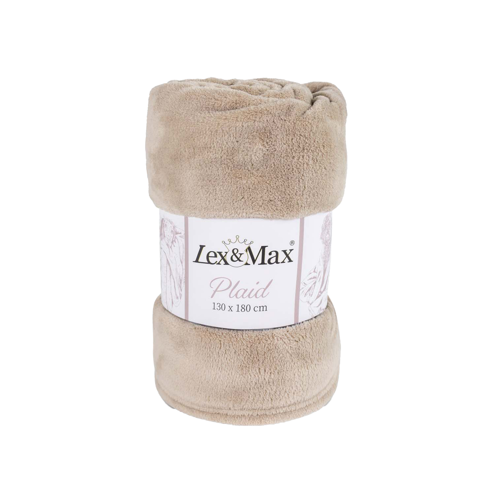 Lex&max Lex & Max plaid fleece 130x180