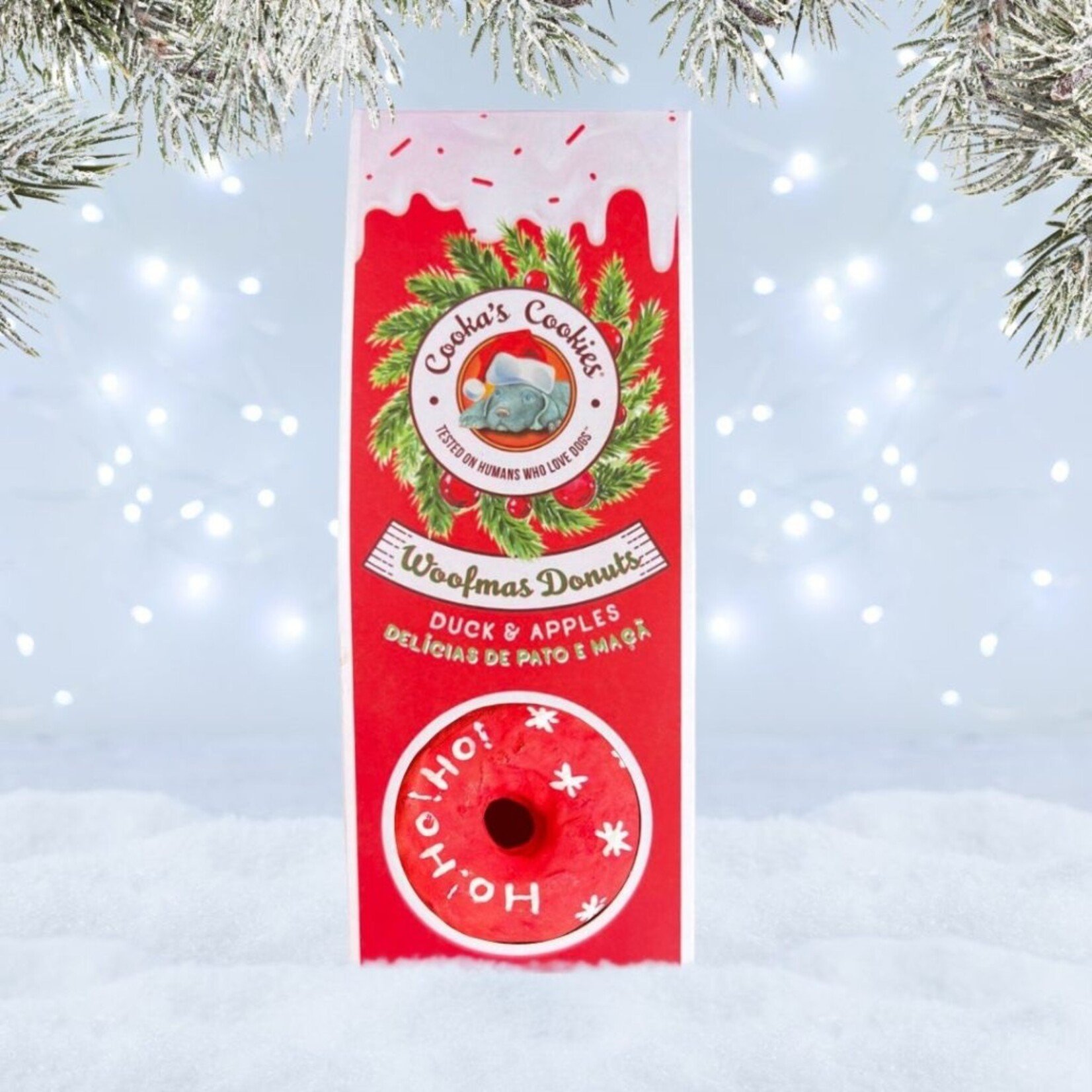 cooka's cookies Cooka's woofmas donuts 70gr