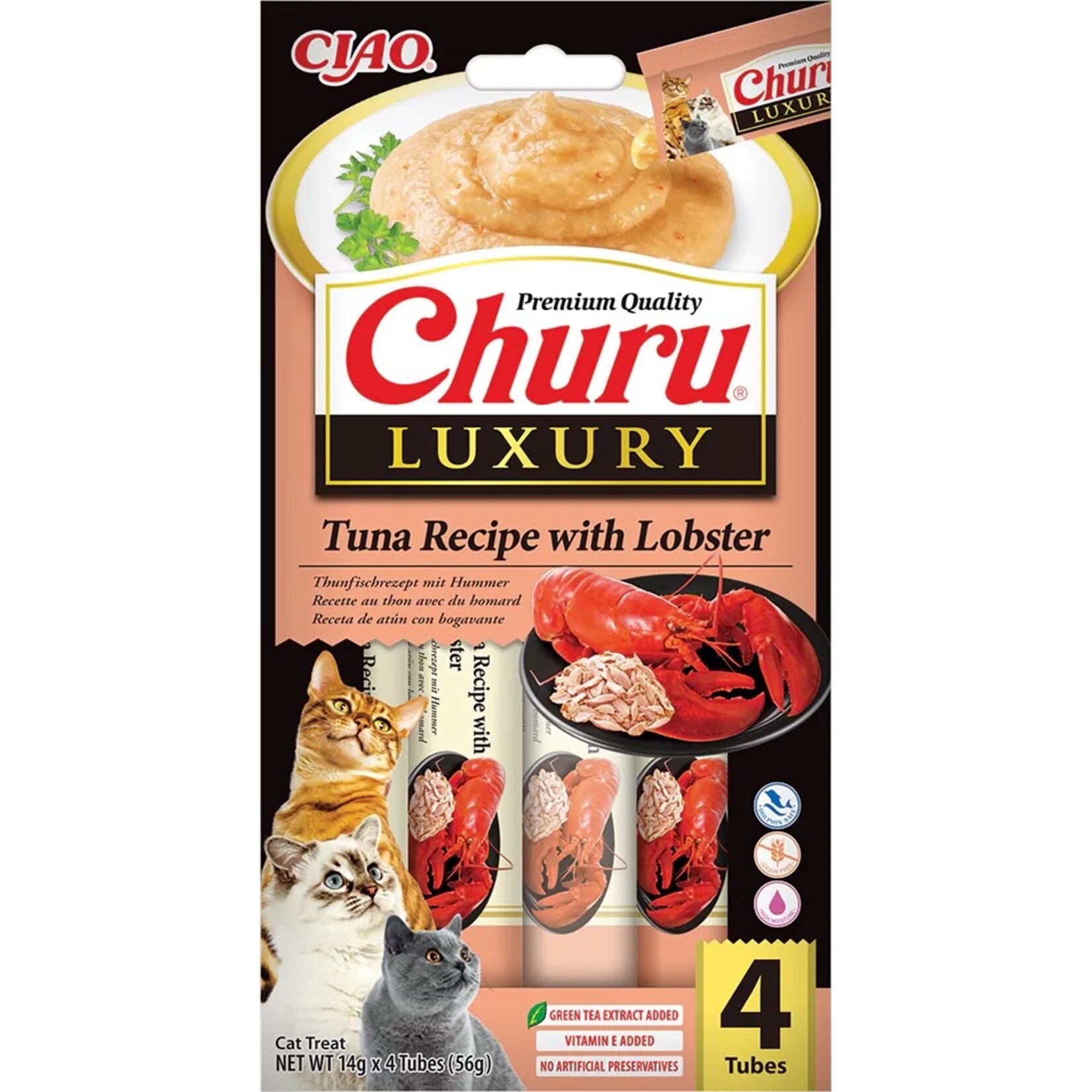 Inaba Inaba  churu cat luxury tonijn & kreeft