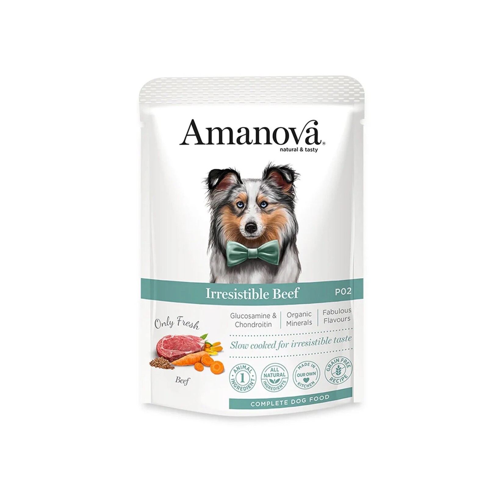 Amanova Amanova adult irresistible beef 100gr