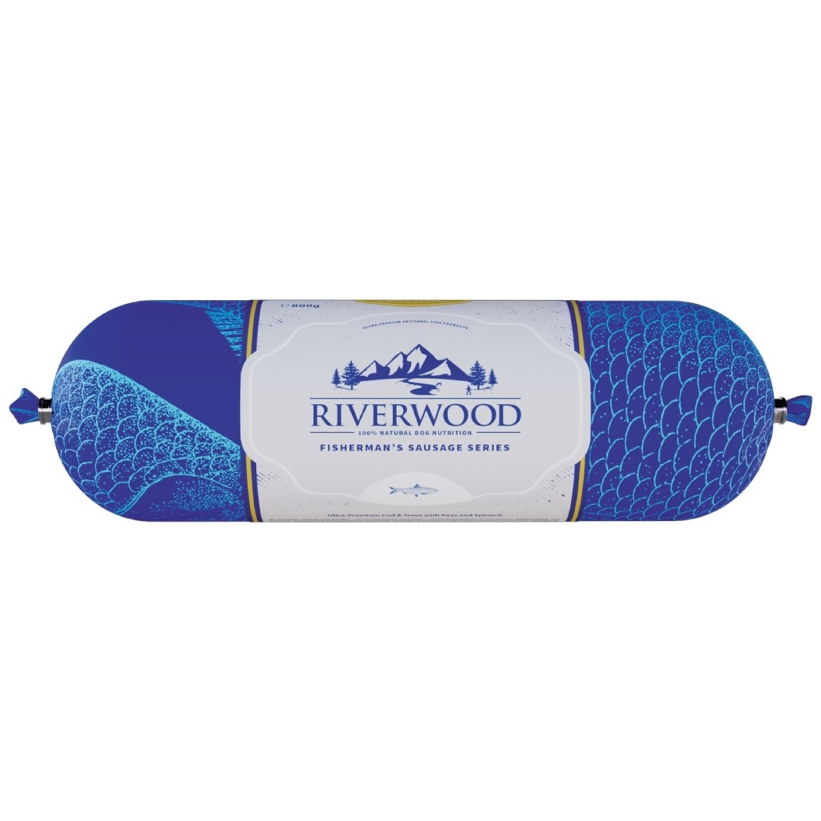 Riverwood Riverwood COD & trout sausages 800gr