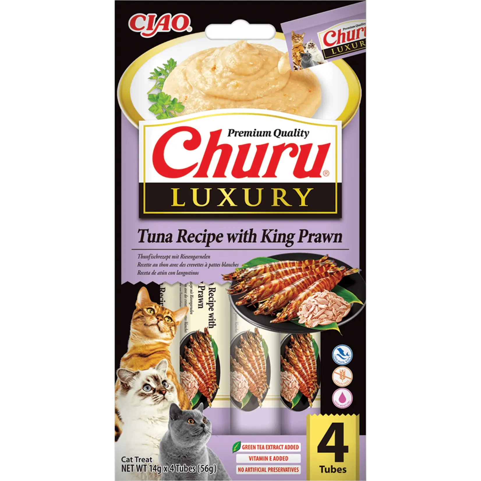 Inaba Inaba  churu cat luxury tonijn & koningsgarnaal
