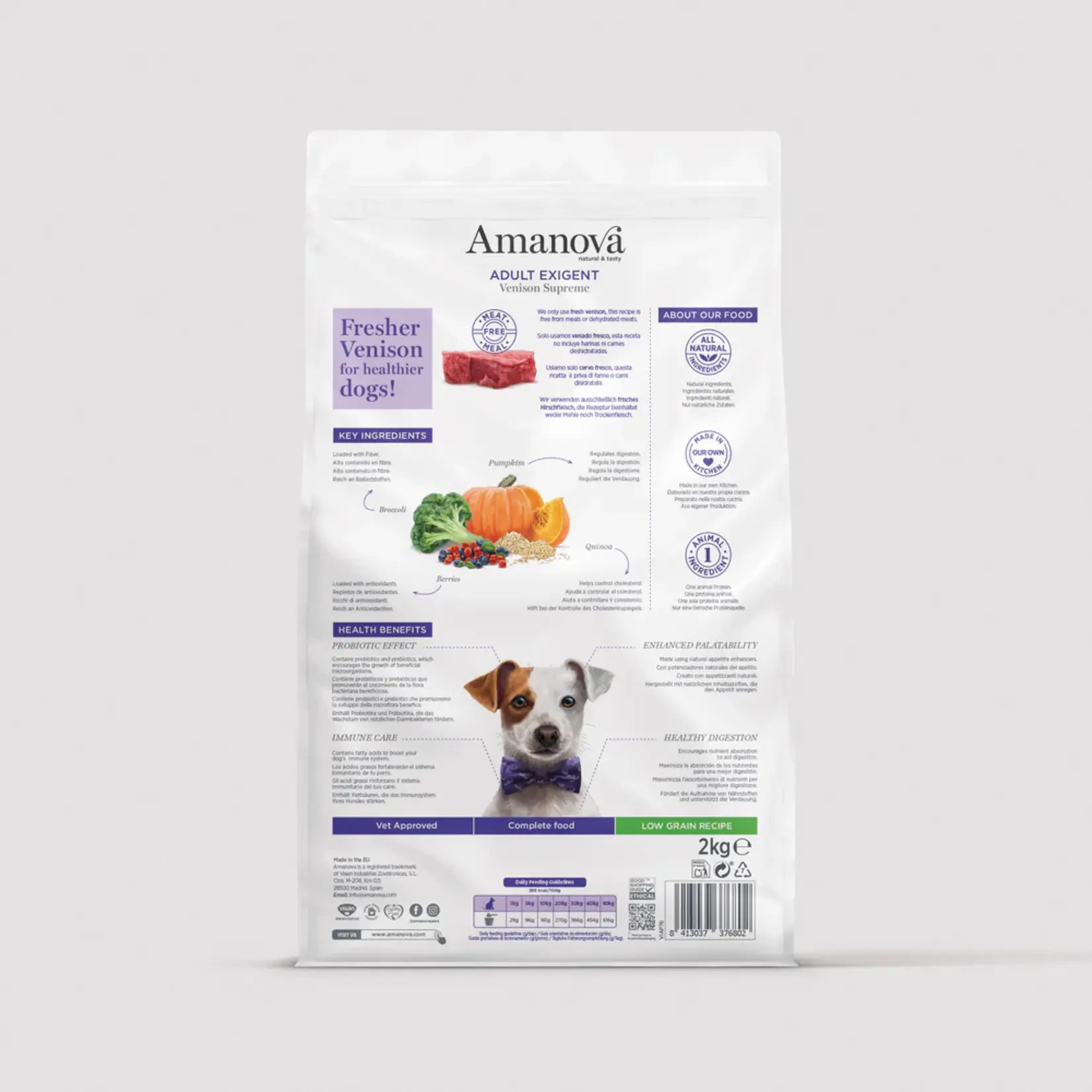 Amanova Amanova adult exigent venison supreme 2kg