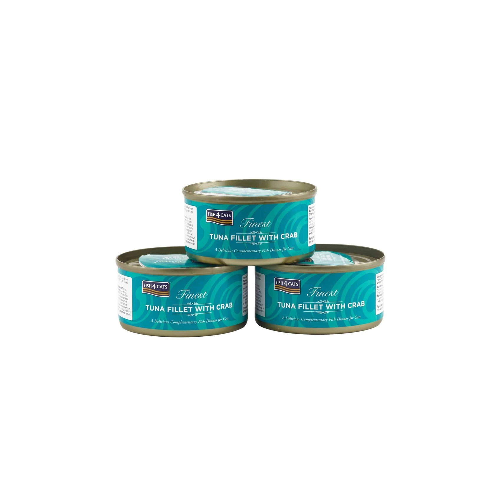 Fish4cats finest tuna with crab 70gr