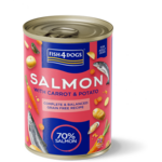 Fish4dogs finest salmon with carrot 395gr