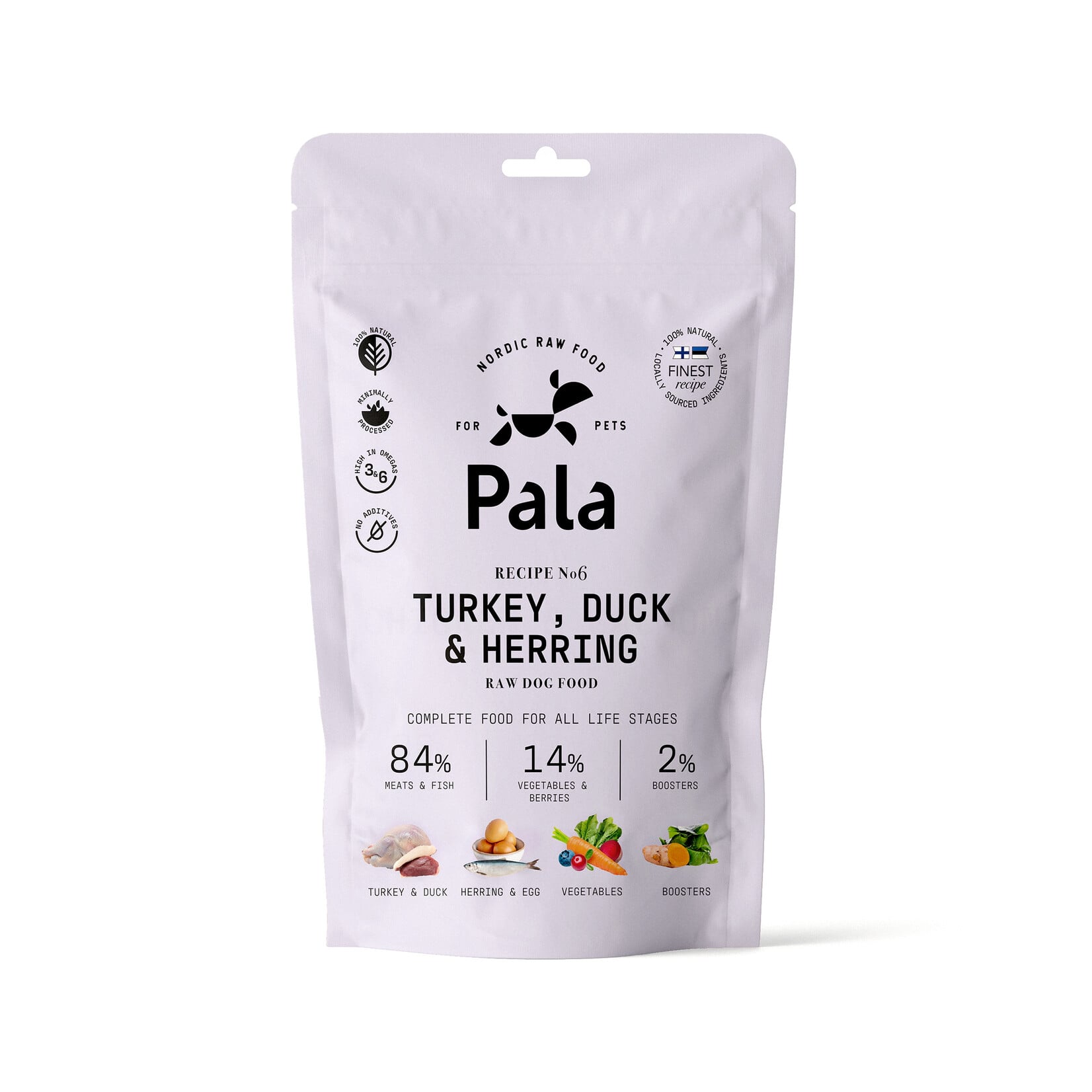 Pala Pala recipe #6 turkey, duck & herring