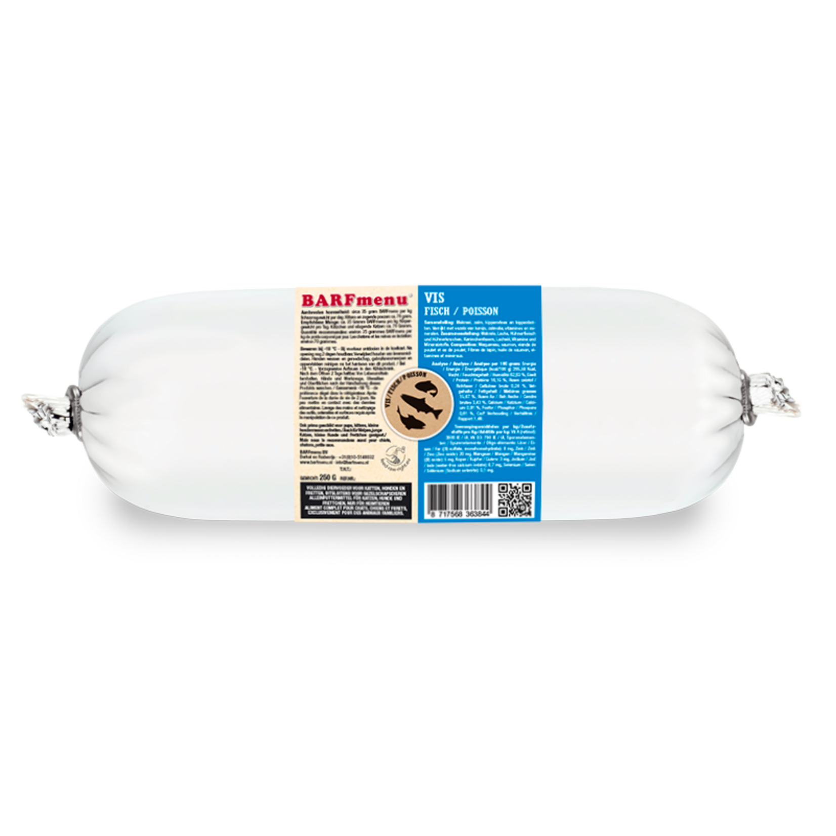 Barfmenu (tinlo) Barfmenu KAT vis 250gr