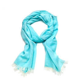 Les Cordes LCSCARVES62 SJAAL TURQUOISE