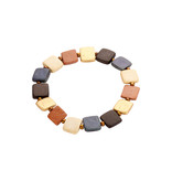 Les Cordes NARANJA (AB) ARMBAND MULTI ZWART