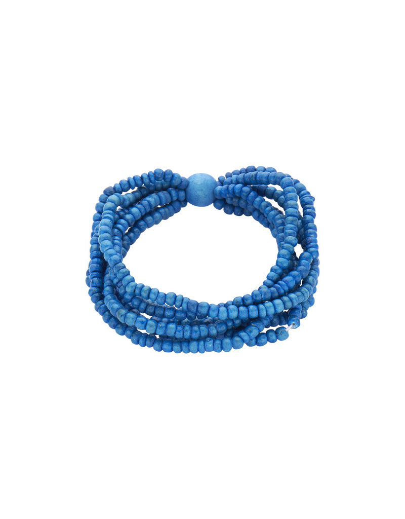 Les Cordes UBER (AB) ARMBAND BLAUW