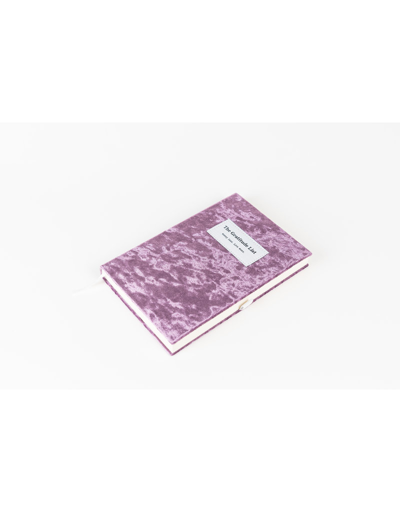 The Gratitude List The Gratitude List journal - Amethyst