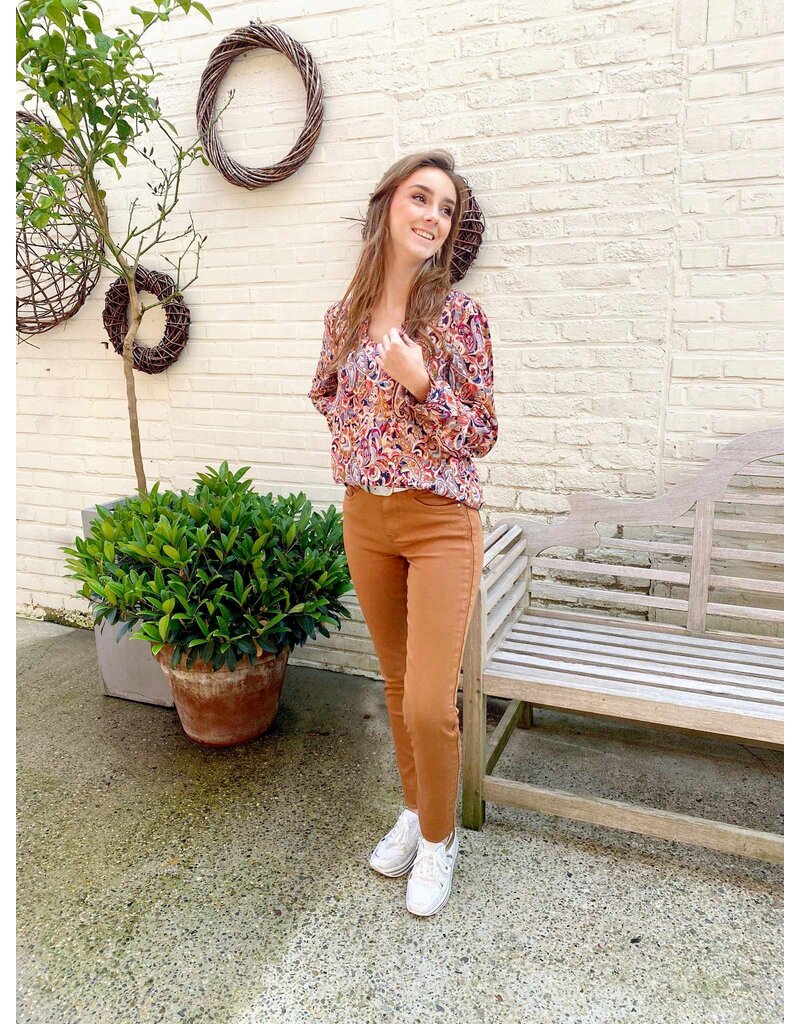 C'est Beau la Vie! 62CB2PS801 LOUISE PANTALON CARAMEL