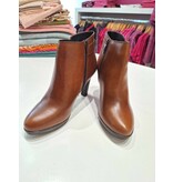 BELIZIA SHOES ENKEL LAARSJE MET HAK 1483963/631 COGNAC