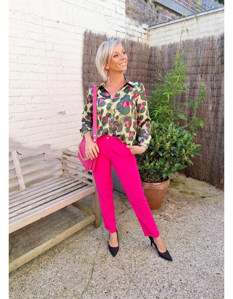 Green Ice BROEK TENDER FUCHSIA